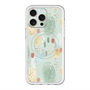 スリムプロテクションプレミアムケース with MagSafe［ 北欧水彩 - 03 ］