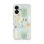 スリムプロテクションプレミアムケース with MagSafe［ 北欧水彩 - 03 ］