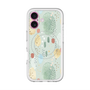 スリムプロテクションプレミアムケース with MagSafe［ 北欧水彩 - 03 ］