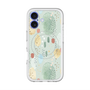 スリムプロテクションプレミアムケース with MagSafe［ 北欧水彩 - 03 ］