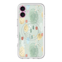 スリムプロテクションプレミアムケース with MagSafe［ 北欧水彩 - 03 ］