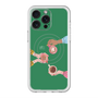 スリムプロテクションプレミアムケース with MagSafe［ Teatime - Green ］