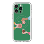 スリムプロテクションプレミアムケース with MagSafe［ Teatime - Green ］