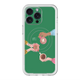 スリムプロテクションプレミアムケース with MagSafe［ Teatime - Green ］
