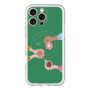 スリムプロテクションプレミアムケース with MagSafe［ Teatime - Green ］