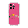 スリムプロテクションプレミアムケース with MagSafe［ Teatime - Pink ］