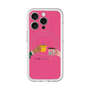 スリムプロテクションプレミアムケース with MagSafe［ Teatime - Pink ］