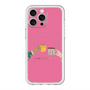 スリムプロテクションプレミアムケース with MagSafe［ Teatime - Pink ］