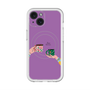 スリムプロテクションプレミアムケース with MagSafe［ Teatime - Purple ］