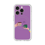 スリムプロテクションプレミアムケース with MagSafe［ Teatime - Purple ］