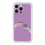 スリムプロテクションプレミアムケース with MagSafe［ Teatime - Purple ］