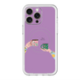 スリムプロテクションプレミアムケース with MagSafe［ Teatime - Purple ］