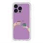 スリムプロテクションプレミアムケース with MagSafe［ Teatime - Purple ］