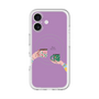 スリムプロテクションプレミアムケース with MagSafe［ Teatime - Purple ］