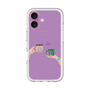 スリムプロテクションプレミアムケース with MagSafe［ Teatime - Purple ］