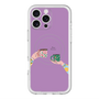 スリムプロテクションプレミアムケース with MagSafe［ Teatime - Purple ］