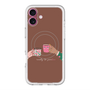 スリムプロテクションプレミアムケース with MagSafe［ Teatime - Brown ］