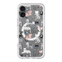 スリムプロテクションプレミアムケース with MagSafe［ Funny Cats - 03 ］