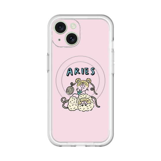 スリムプロテクションプレミアムケース with MagSafe［ Aries ］