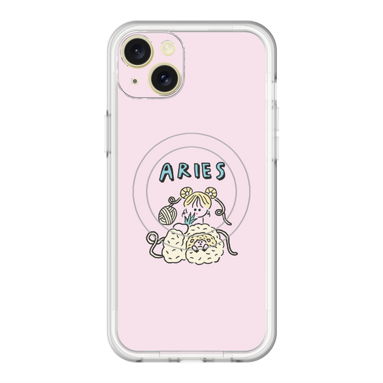 スリムプロテクションプレミアムケース with MagSafe［ Aries ］