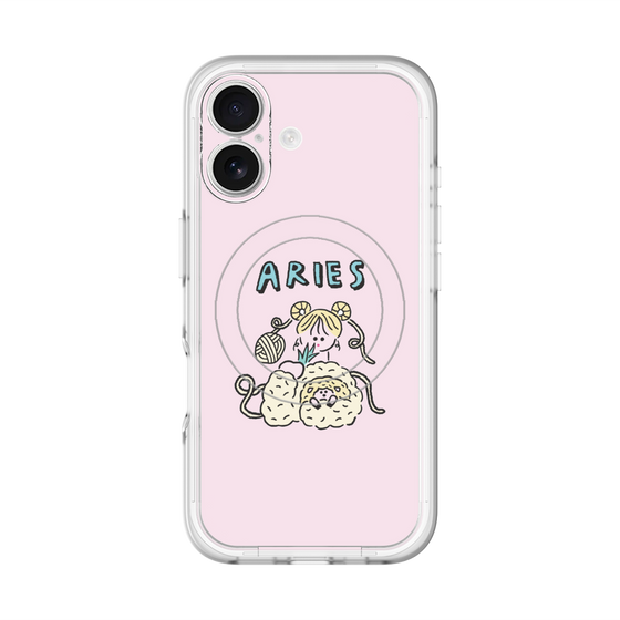 スリムプロテクションプレミアムケース with MagSafe［ Aries ］