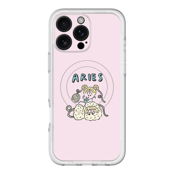 スリムプロテクションプレミアムケース with MagSafe［ Aries ］