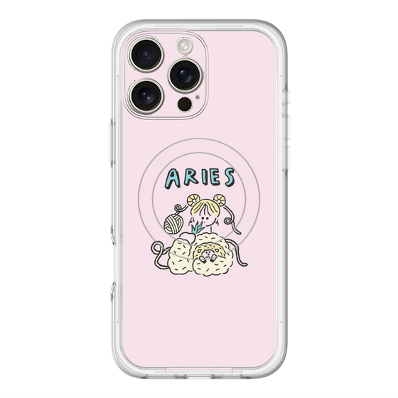 スリムプロテクションプレミアムケース with MagSafe［ Aries ］