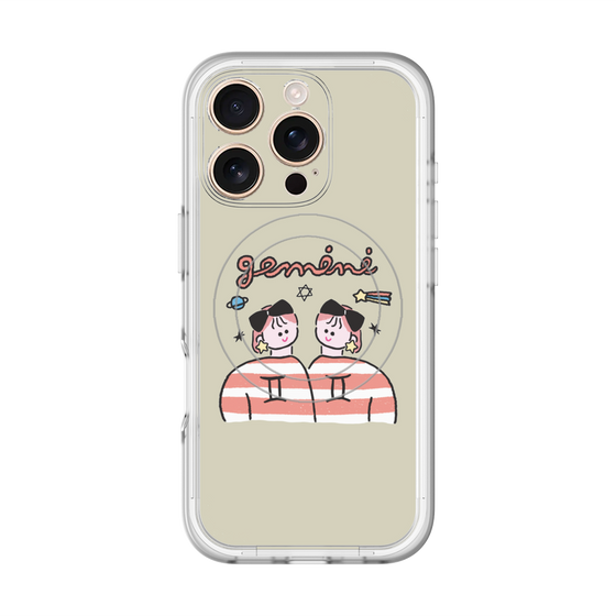 スリムプロテクションプレミアムケース with MagSafe［ Gemini ］