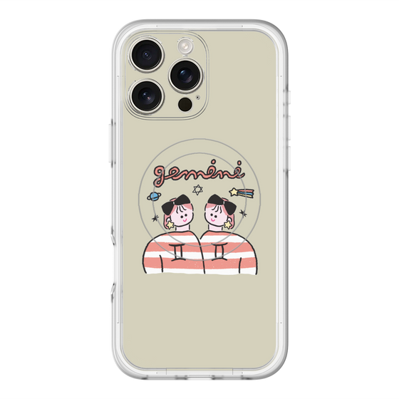 スリムプロテクションプレミアムケース with MagSafe［ Gemini ］