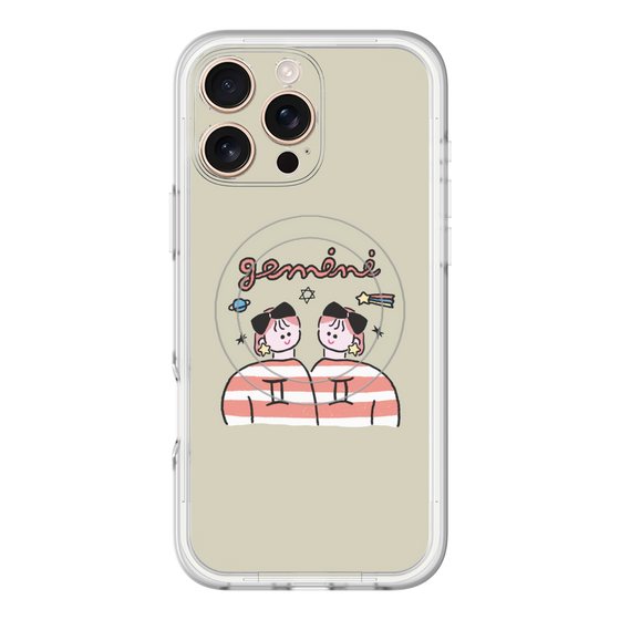 スリムプロテクションプレミアムケース with MagSafe［ Gemini ］