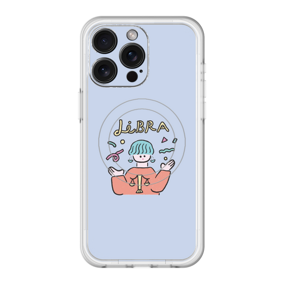 スリムプロテクションプレミアムケース with MagSafe［ Libra ］
