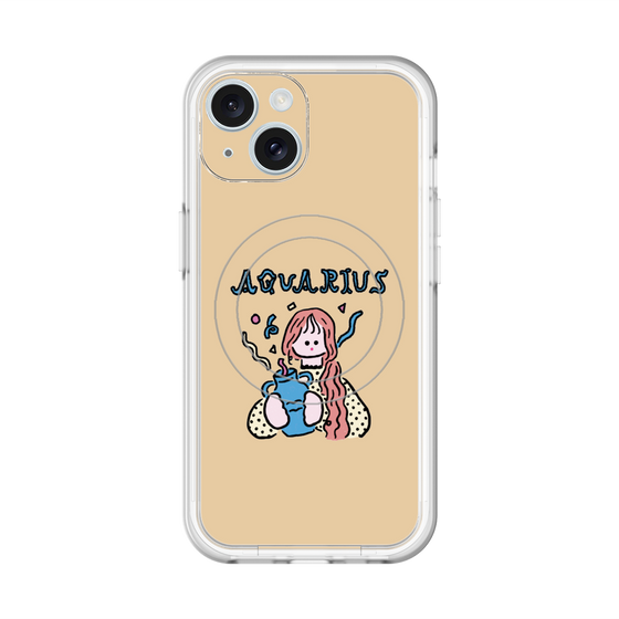 スリムプロテクションプレミアムケース with MagSafe［ Aquarius ］