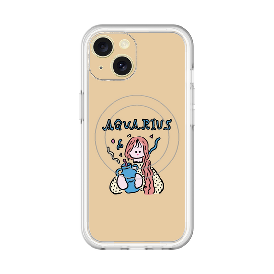 スリムプロテクションプレミアムケース with MagSafe［ Aquarius ］