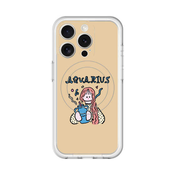スリムプロテクションプレミアムケース with MagSafe［ Aquarius ］