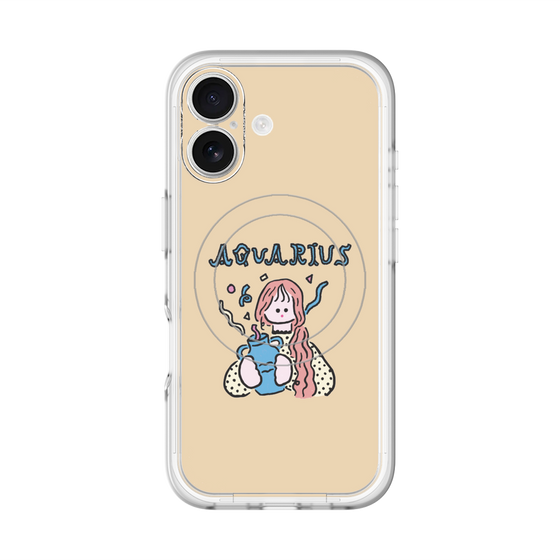 スリムプロテクションプレミアムケース with MagSafe［ Aquarius ］