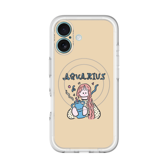 スリムプロテクションプレミアムケース with MagSafe［ Aquarius ］