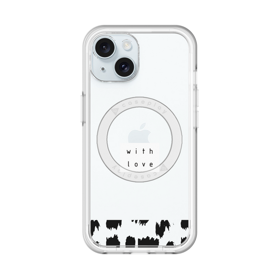 スリムプロテクションプレミアムケース with MagSafe［ artistic texture - 01 ］