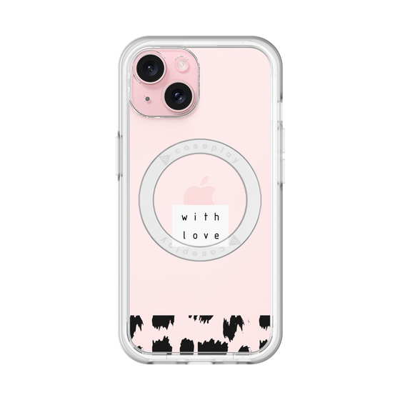 スリムプロテクションプレミアムケース with MagSafe［ artistic texture - 01 ］