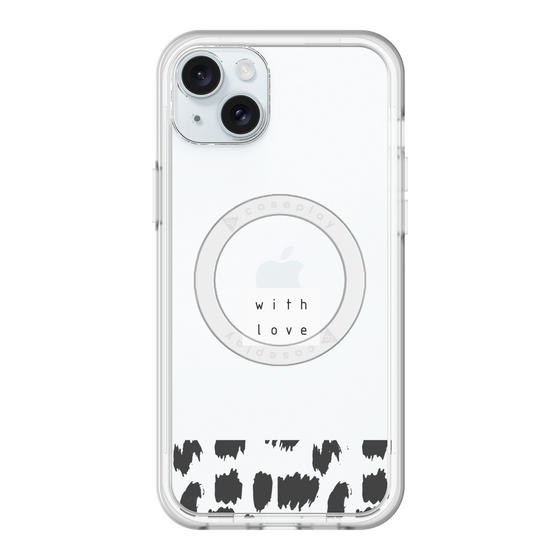 スリムプロテクションプレミアムケース with MagSafe［ artistic texture - 01 ］