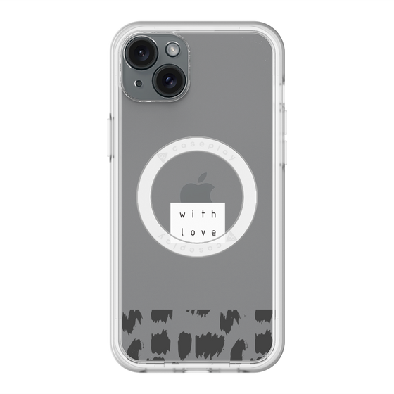 スリムプロテクションプレミアムケース with MagSafe［ artistic texture - 01 ］