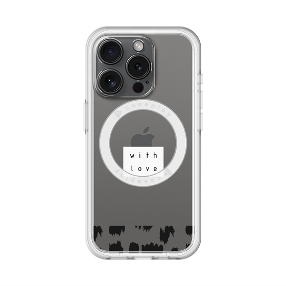 スリムプロテクションプレミアムケース with MagSafe［ artistic texture - 01 ］