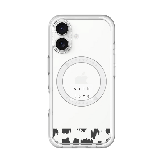 スリムプロテクションプレミアムケース with MagSafe［ artistic texture - 01 ］