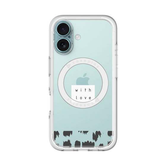 スリムプロテクションプレミアムケース with MagSafe［ artistic texture - 01 ］