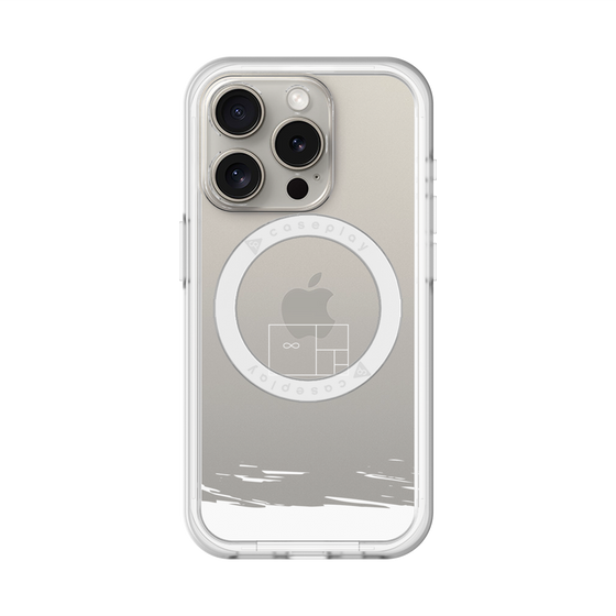 スリムプロテクションプレミアムケース with MagSafe［ artistic texture - 04 ］