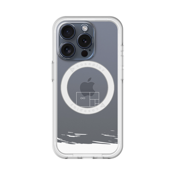 スリムプロテクションプレミアムケース with MagSafe［ artistic texture - 04 ］