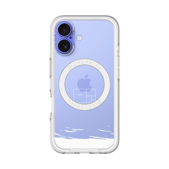 スリムプロテクションプレミアムケース with MagSafe［ artistic texture - 04 ］