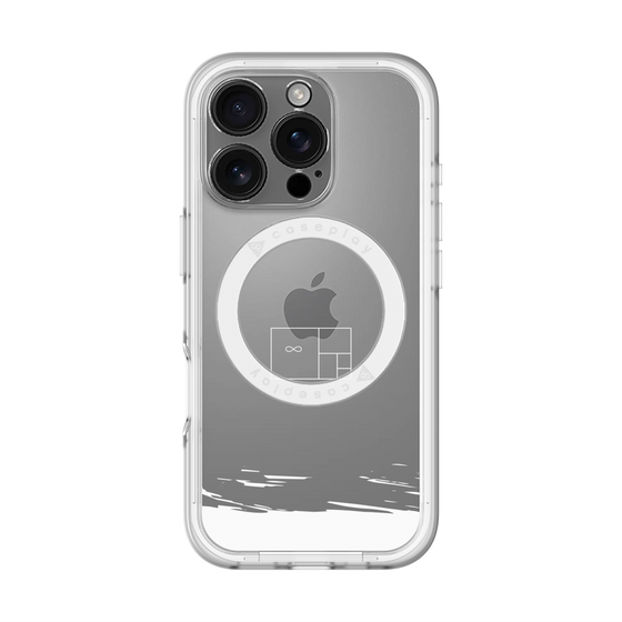 スリムプロテクションプレミアムケース with MagSafe［ artistic texture - 04 ］