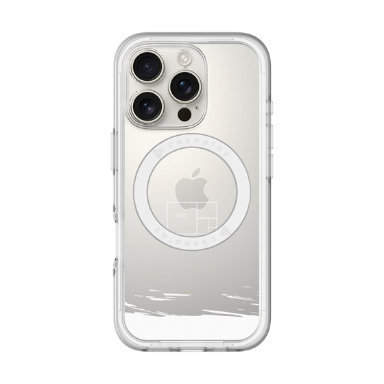 スリムプロテクションプレミアムケース with MagSafe［ artistic texture - 04 ］