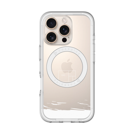 スリムプロテクションプレミアムケース with MagSafe［ artistic texture - 04 ］