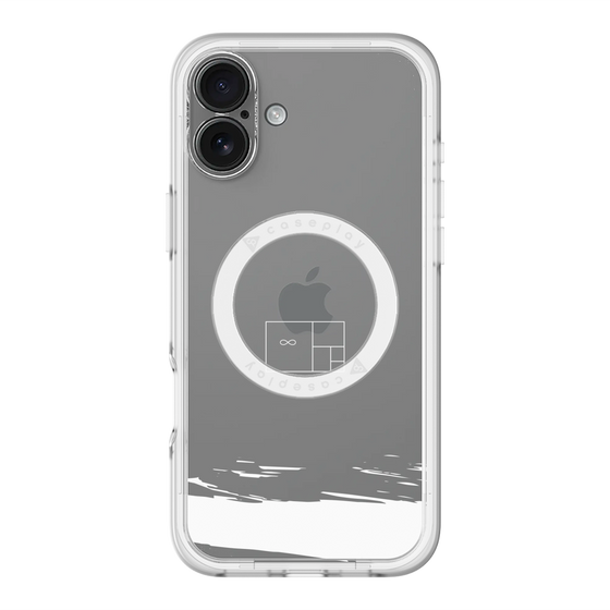 スリムプロテクションプレミアムケース with MagSafe［ artistic texture - 04 ］